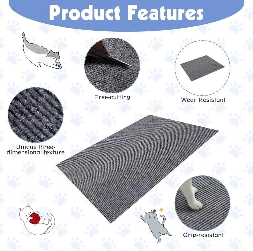 Savirro anti-scratch carpet features: free-cutting, wear resistant, three-dimensional texture, grip-resistant
